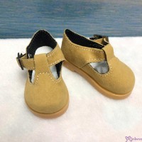 SHM054BRN MSD 1/4 bjd Obitsu 60cm Doll Shoes Velvet Maryjane Brown SHM054BRN MSD 1/4 bjd Obitsu 60cm Doll Shoes Velvet Maryjane Brown